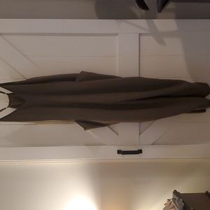 Olive Green waffle knit Harem Jumpsuit With Pockets.